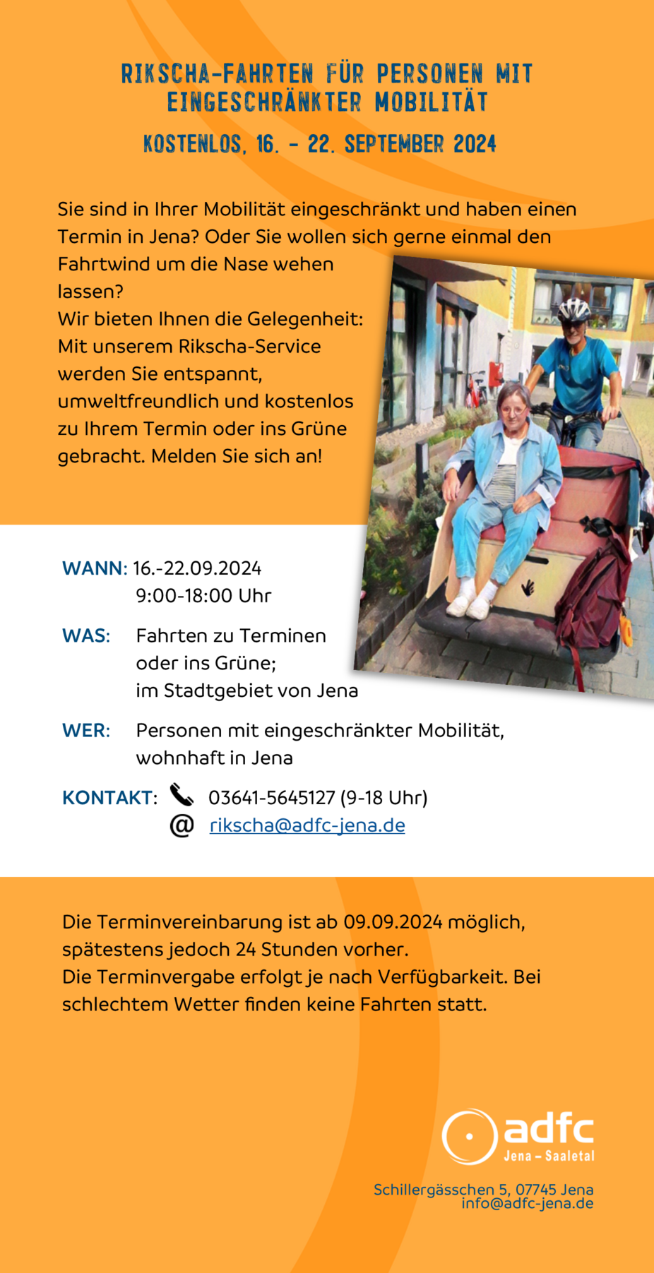 Flyer EMW ADFC Jena 2024/2