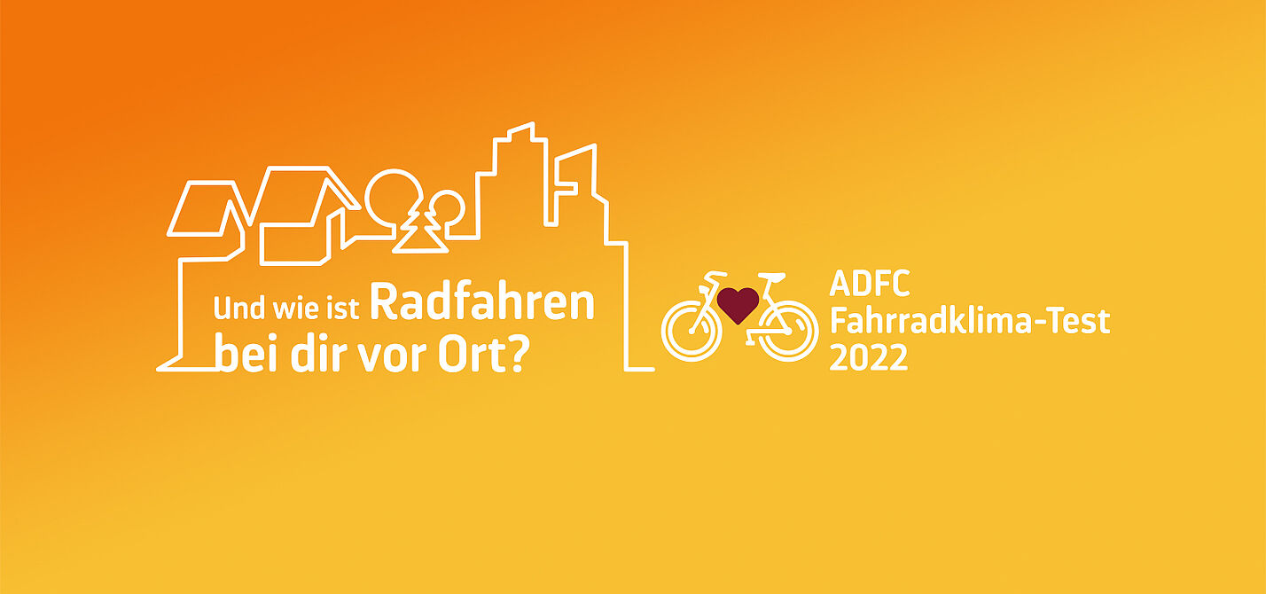 Logo des Fahrradklimatests 2022